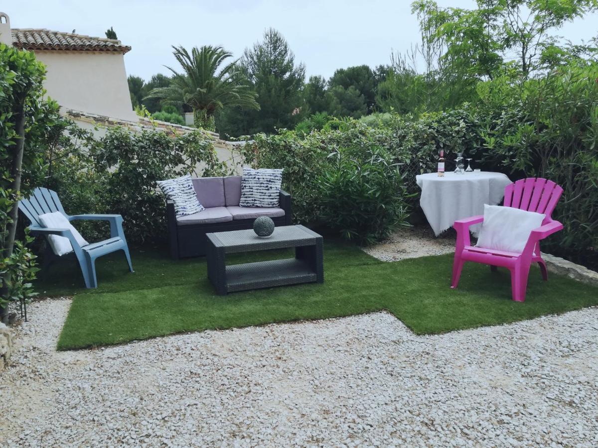 Appartement En Residence Privee Proche Mer Sausset-les-Pins Eksteriør bilde